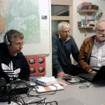 Dan, Alf och Thomas pratar DX med dator